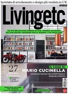 livingetc magazine cover page july 2022